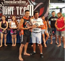 Ерлан Тлеумбетов в профессиональном клубе Tiger Muay Thai & MMA!