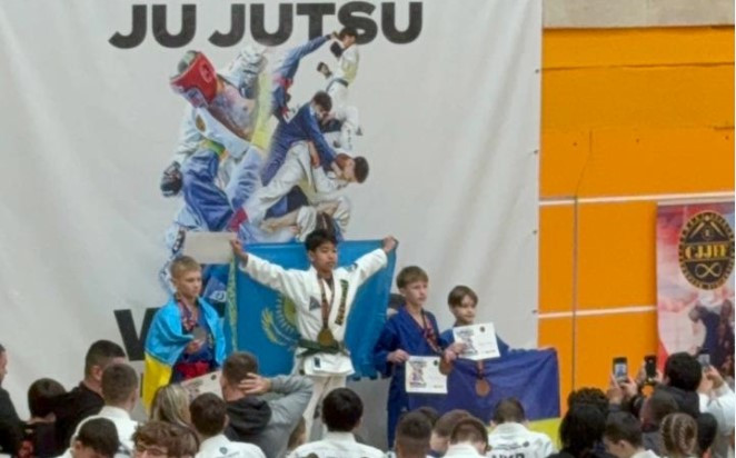 Сборная Казахстана &mdash; бронзовый призёр чемпионата мира по комбат дзю-дзюцу