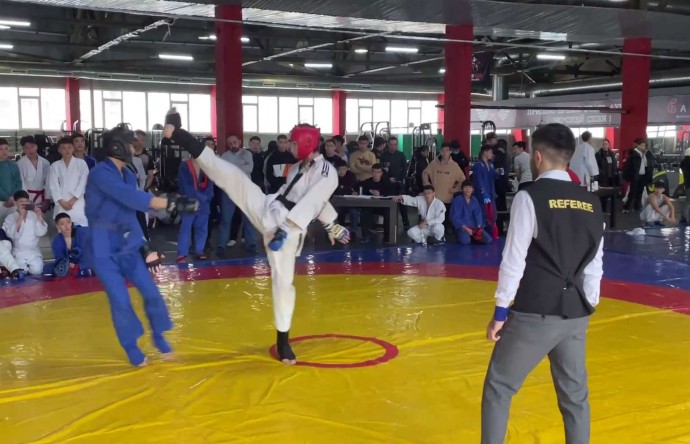 Чемпионат города по комбат дзю-дзютцу среди юношей в юниоров, январь 2022г.