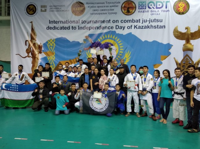 Международный турнир посвящённый дню независимости Казахстана по комбат дзю-дзюцу. Декабрь 2019